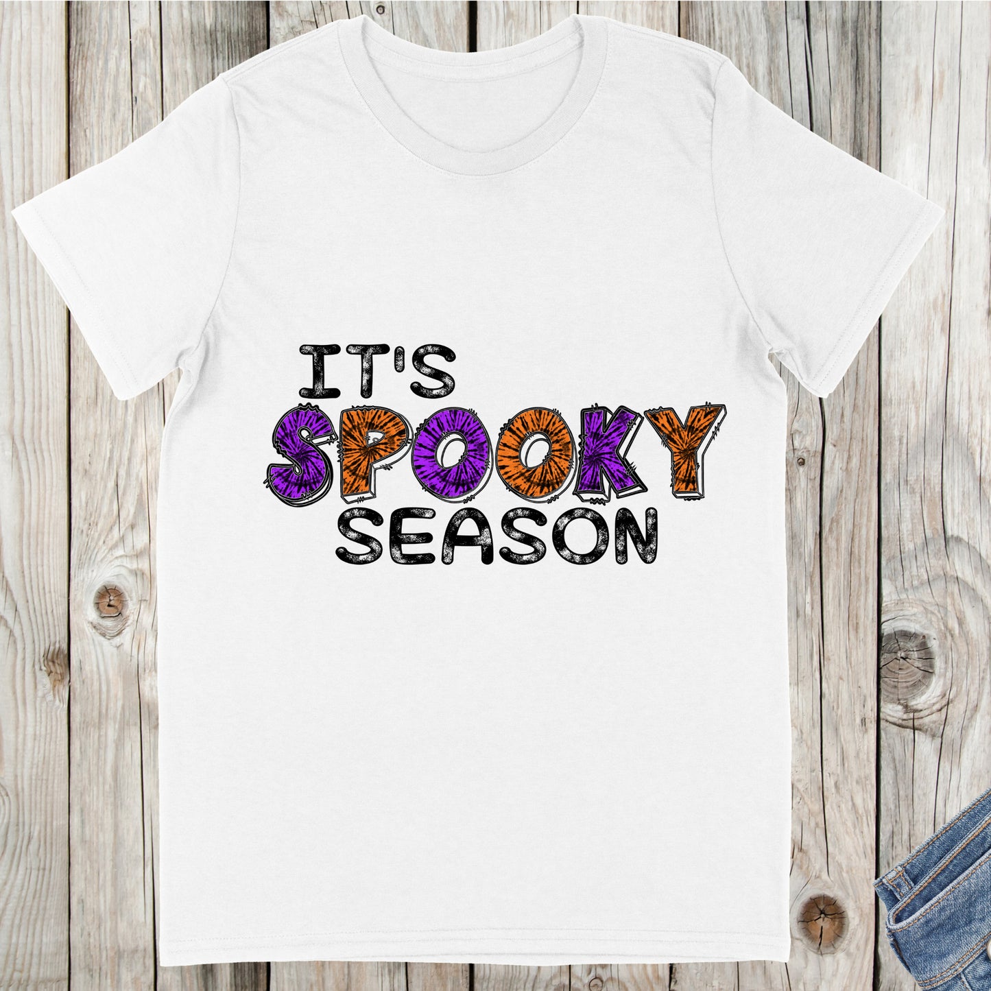 It's Spooky Season Purple and Orange