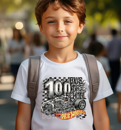 100 Days of School Wheels