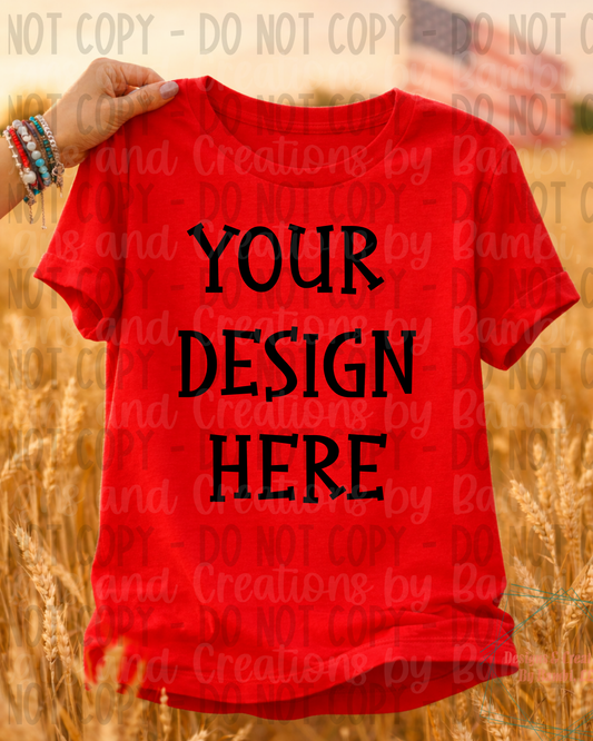 Patriotic- 4th of July Gildan Apparel Mock Ups