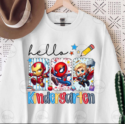 Hello Back To School Super Heroes Collection