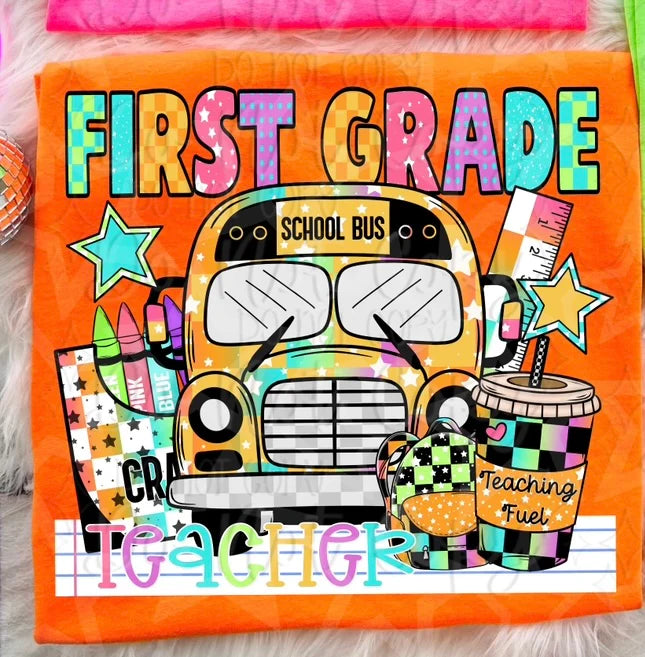 Grade Teacher Bus Collection