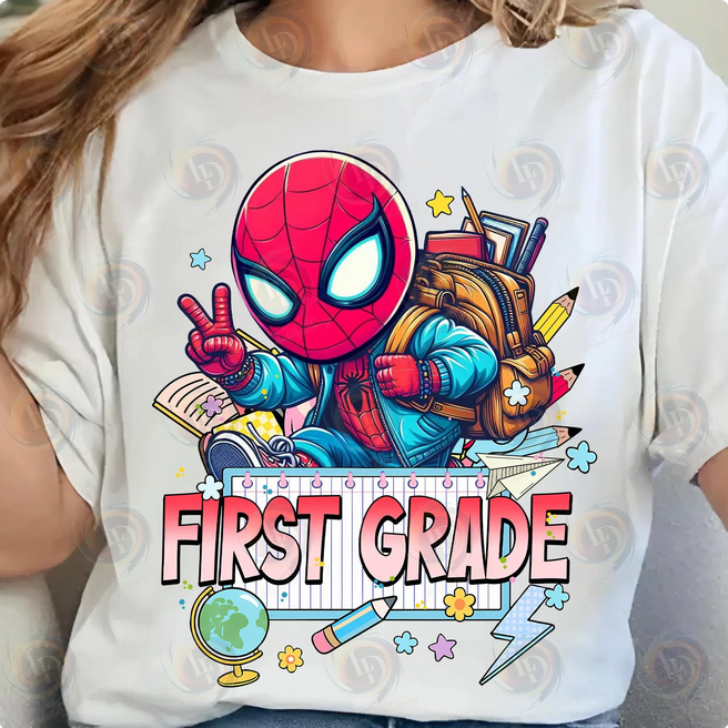 Superhero Back To School Grades Collection