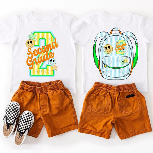 Seersucker Back To Schoo (Front/Back) Collection (Boy)