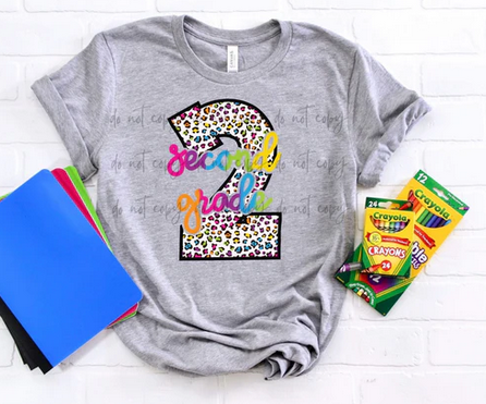 Back To School TD Leopard Grades Collection