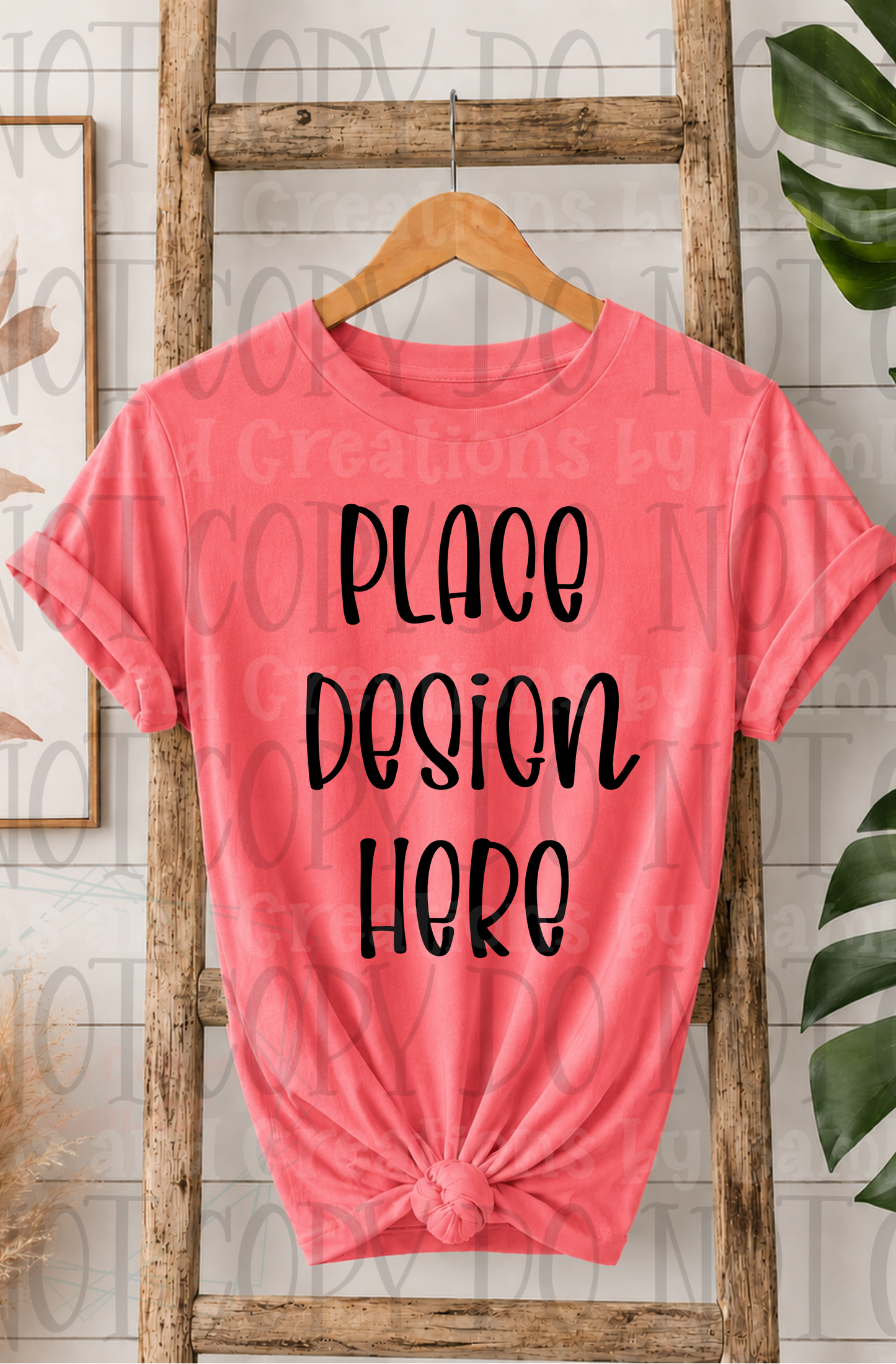 Variety of Boho Style Apparel Mock Ups (Bella Canvas and Gildan Brands)