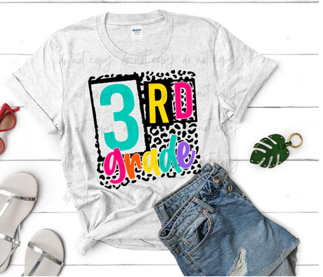 Back To School Leopard Bright Grades Collection