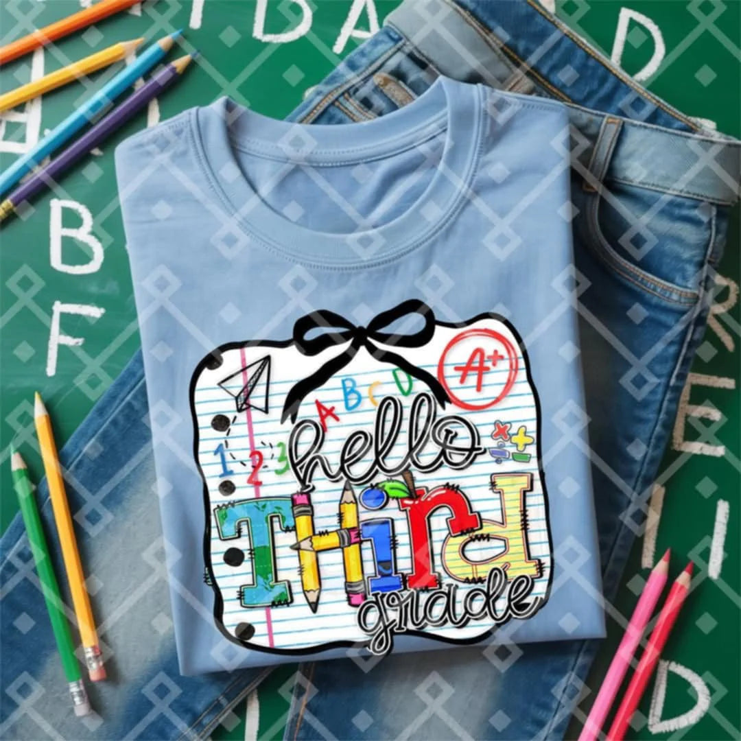 Hello Grade Paper Background Collection