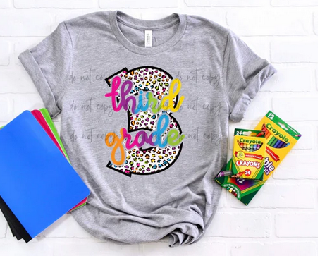 Back To School TD Leopard Grades Collection