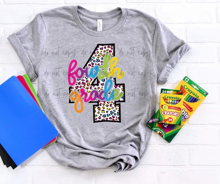 Back To School TD Leopard Grades Collection
