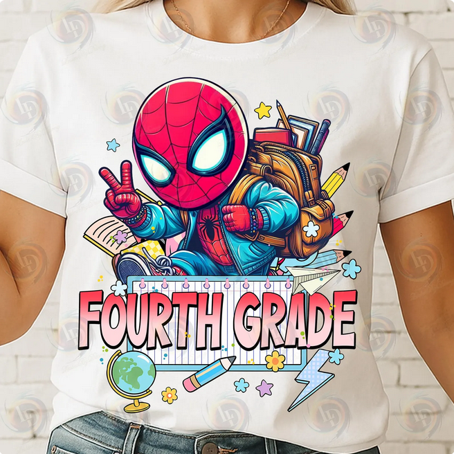 Superhero Back To School Grades Collection