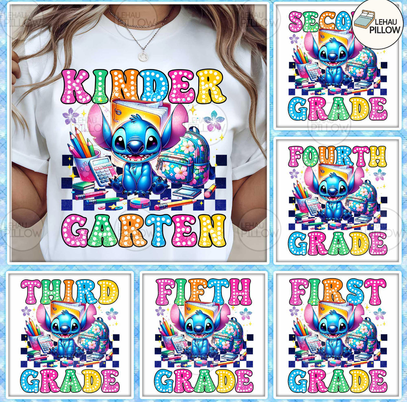 Dalmation Dots Stitch Back To School Collection