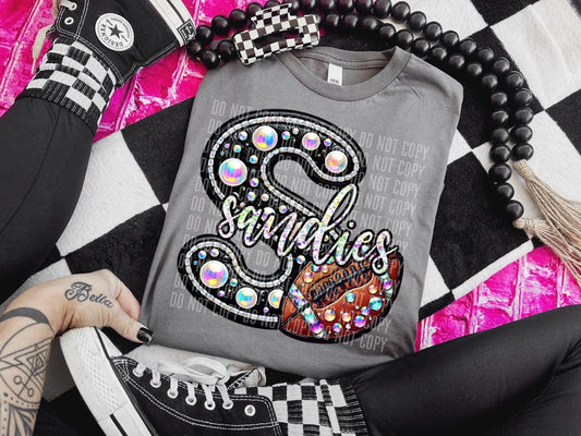 School Mascot Rhinestone Sport (Football) Collection