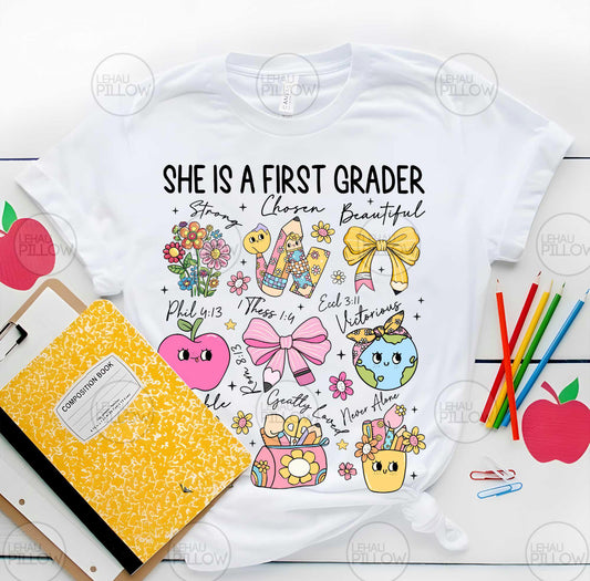 She Is Back To School Grade Collection