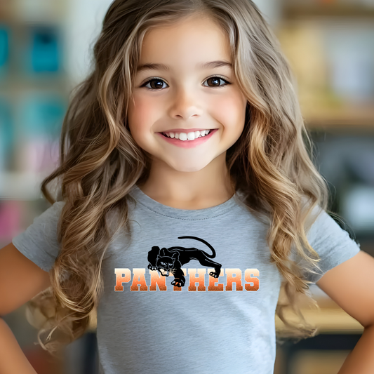 Westwood Panthers Ombre with Full Body Black Panther