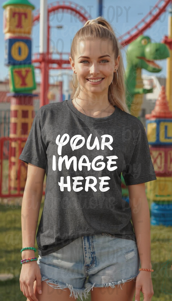 All Disney Theme Park Apparel Mock Ups