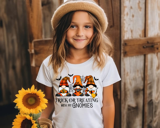 Trick or Treating with My Gnomies