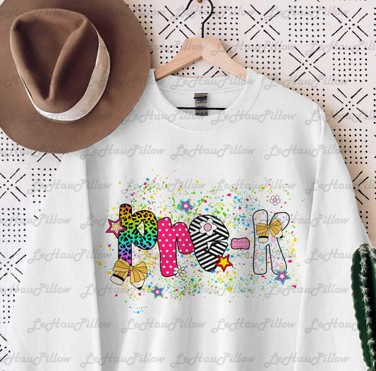 Variety of Retro Font Back To School Grade Collection