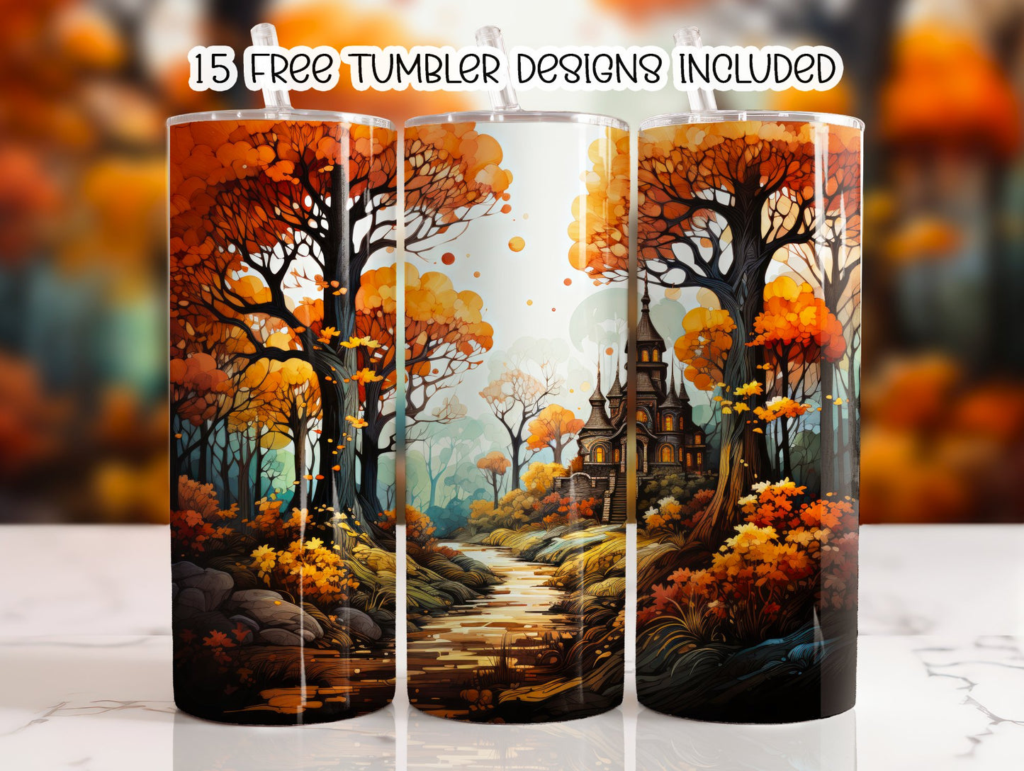 Let's Talk About Fall 20 oz Sublimation Tumbler