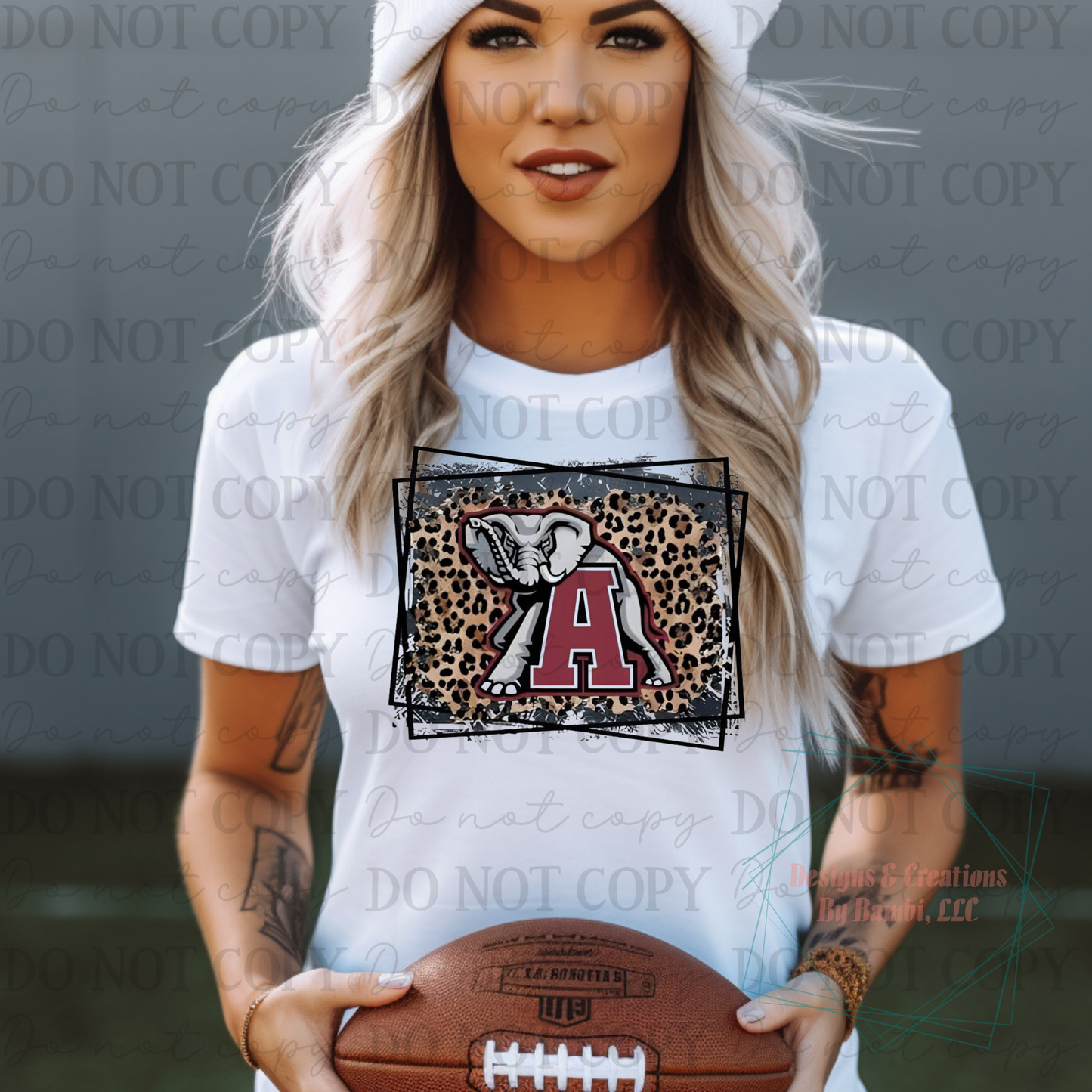 Alabama Crimson Tide and Leopard