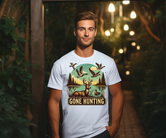 Gone Hunting Deer and Ducks