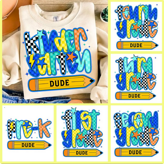 Back To School Dude Grade Collection