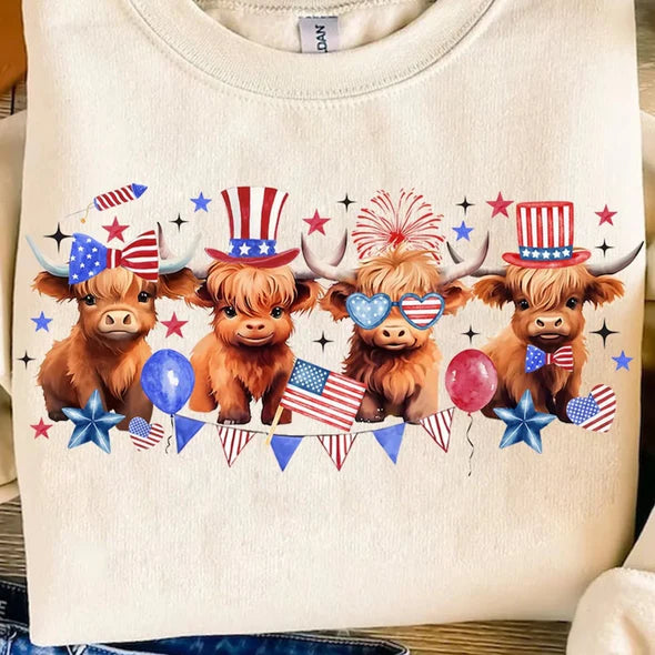 America Baby Highland Cows