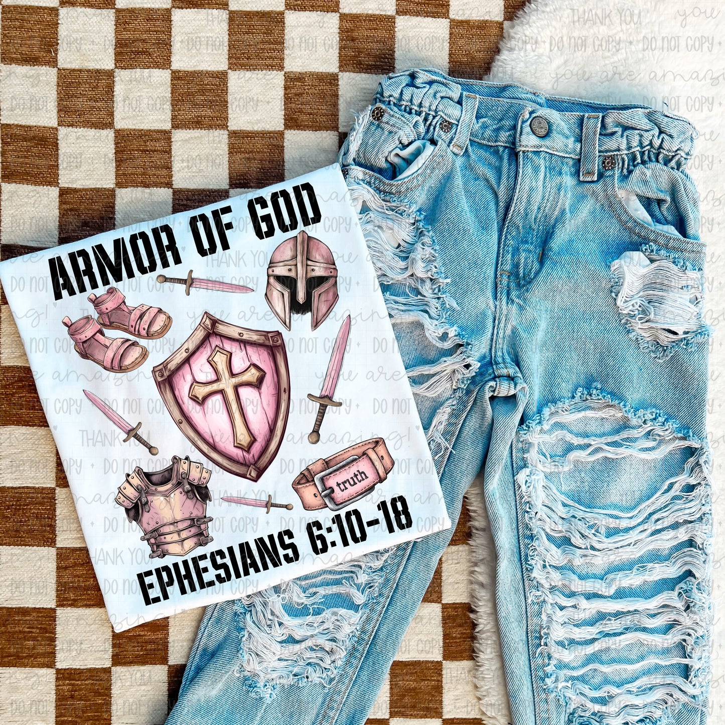 The Armor of God Pink