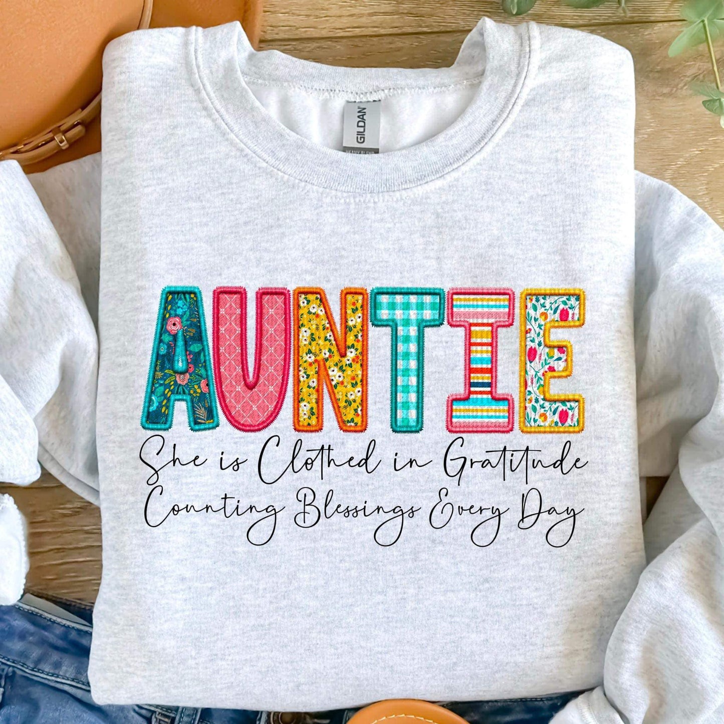 Serape and Plaid Faux Fabric/Embroidery Titles