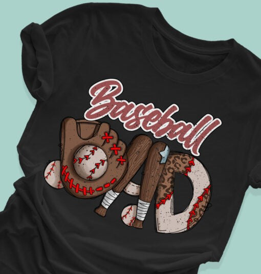 Baseball Dad with Bats