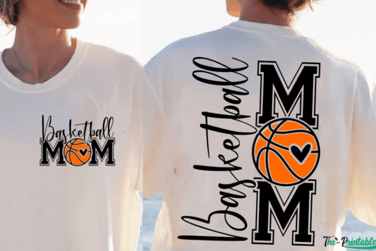 Basketball Mom (Pocket/Front/Back Designs)