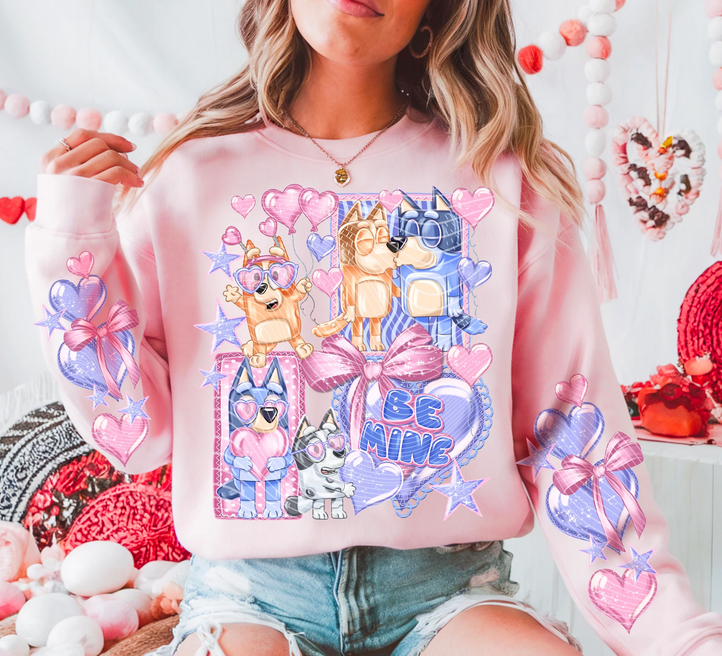 Be Mine Character Pups WITHOUT SLEEVE DESIGN