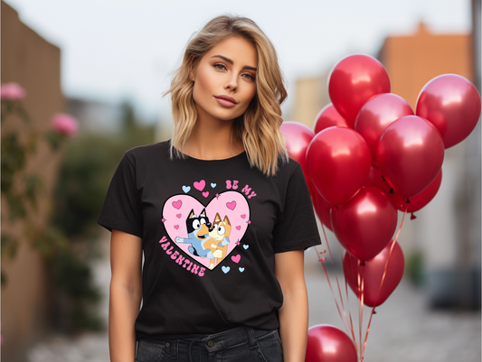 Be My Valentine Blue Heeler