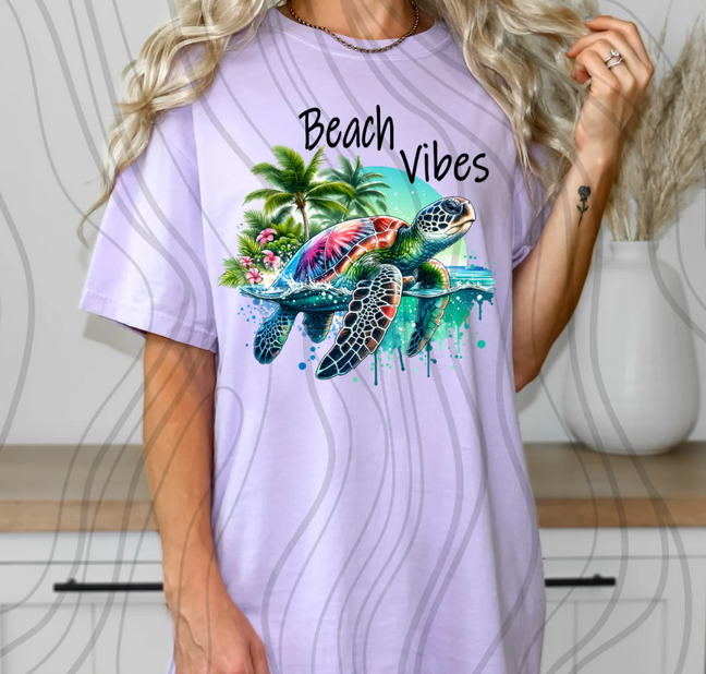 Beach Vibes Turtle