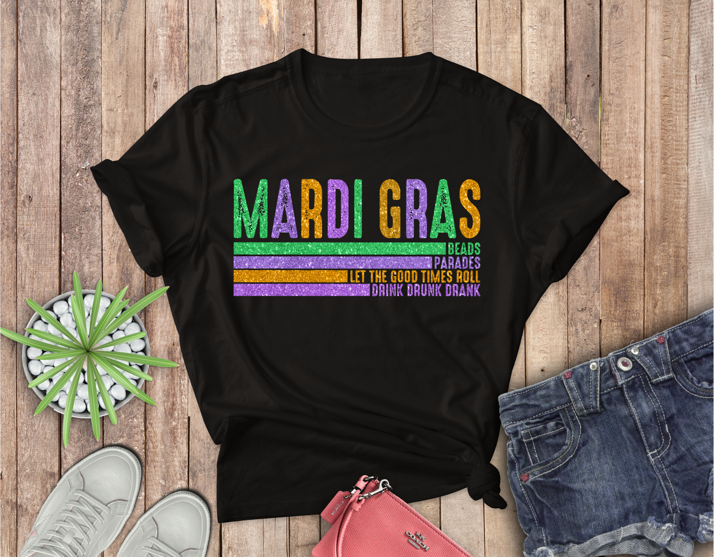 Beads-Parades-Mardi Gras