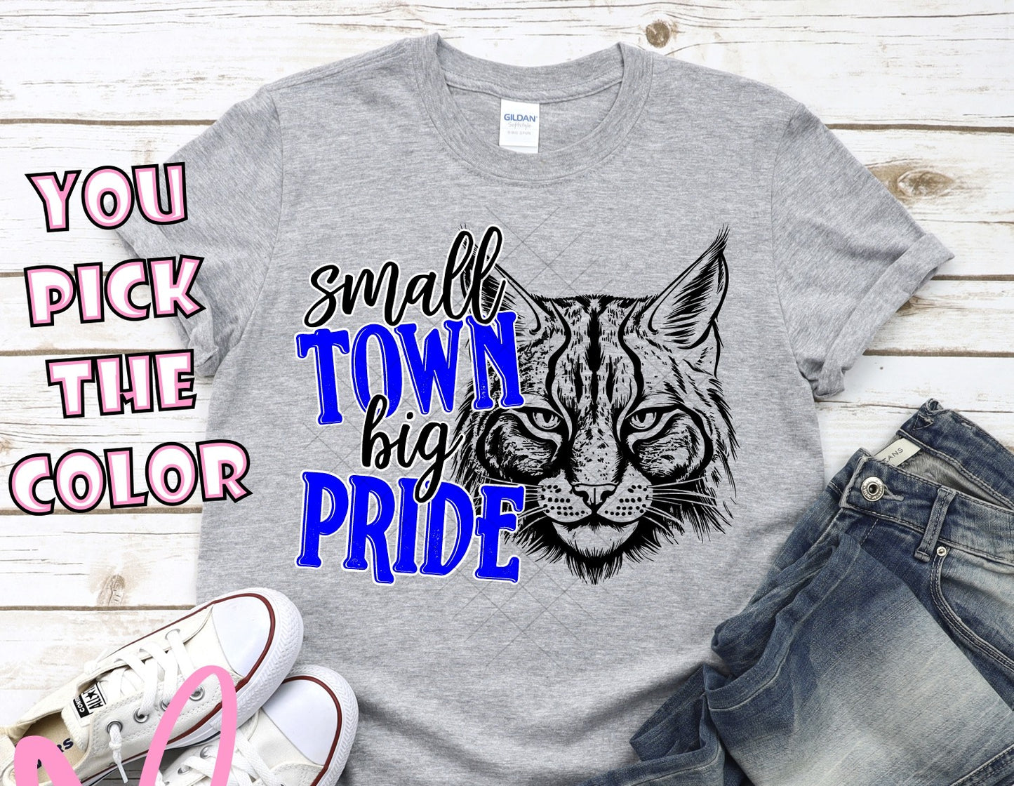CUSTOM Small Town Big Pride Mascot Collection