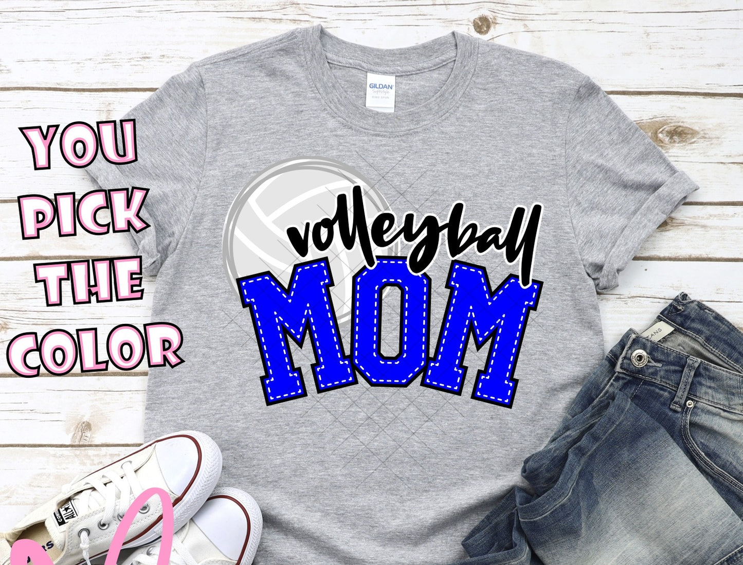 CUSTOM Volleyball Mom Ball
