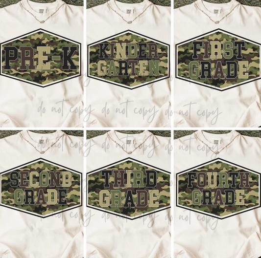 Camo Retro Grades Collection
