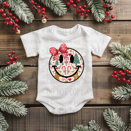 Christmas Smiley Face