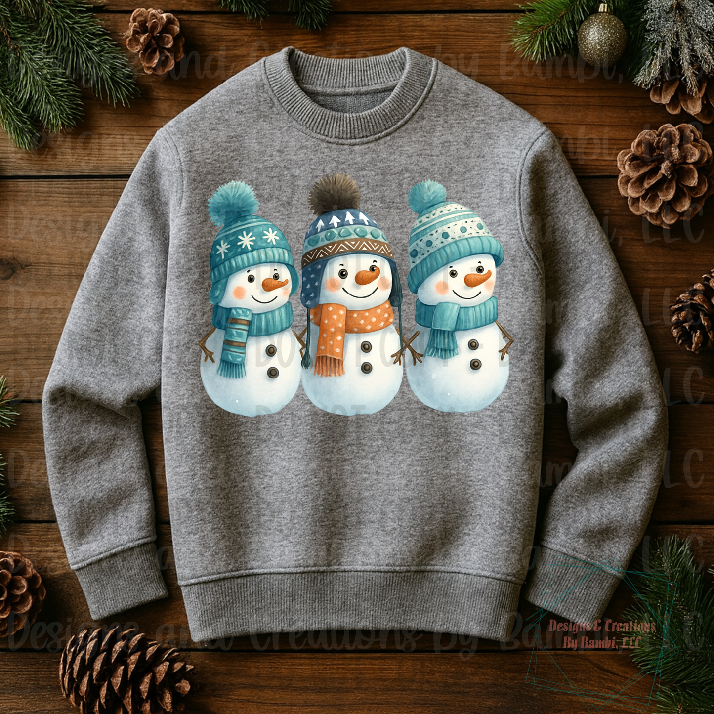 Christmas Trio Snowmen