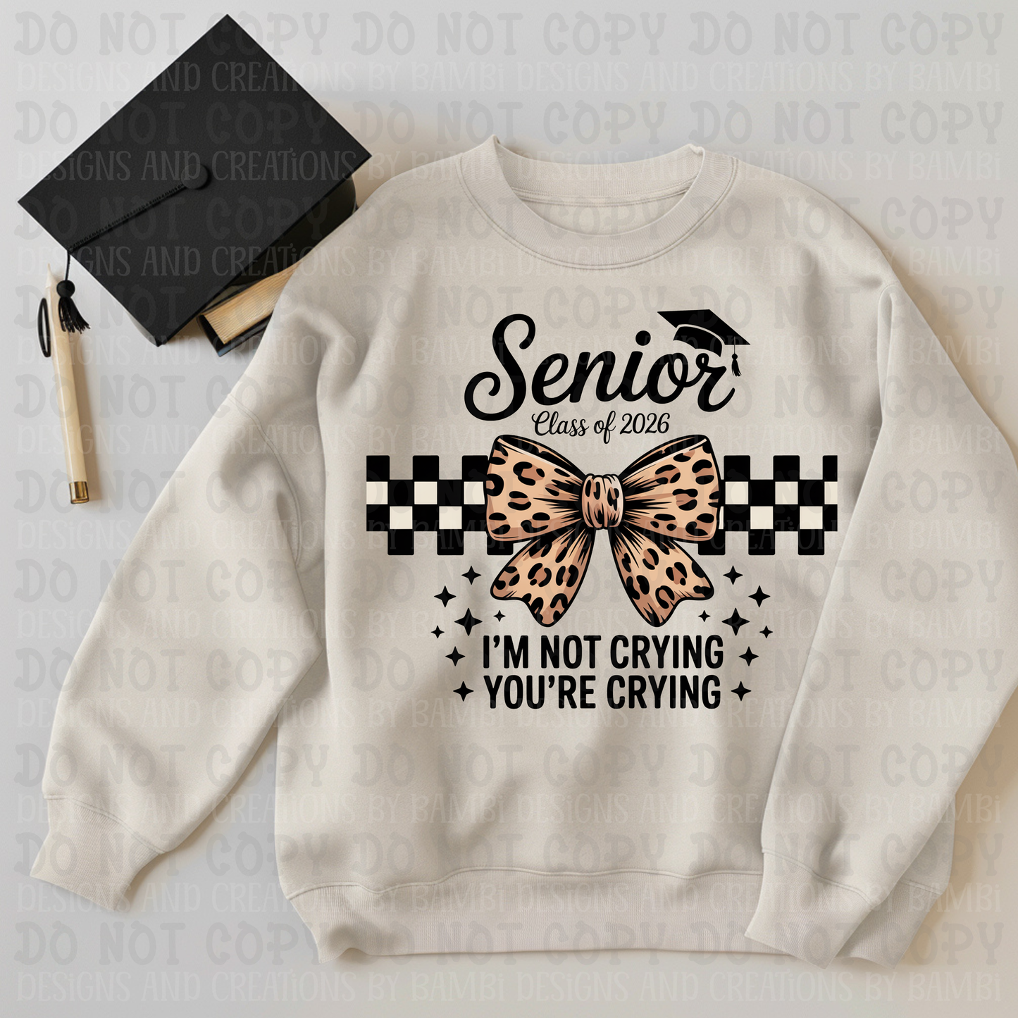Class of 2026 Senior with Leopard