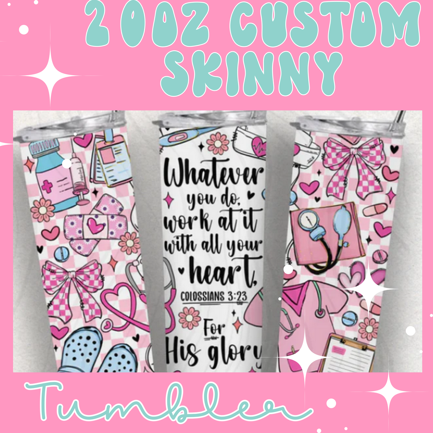 Adult Custom 20oz Tumbler Request