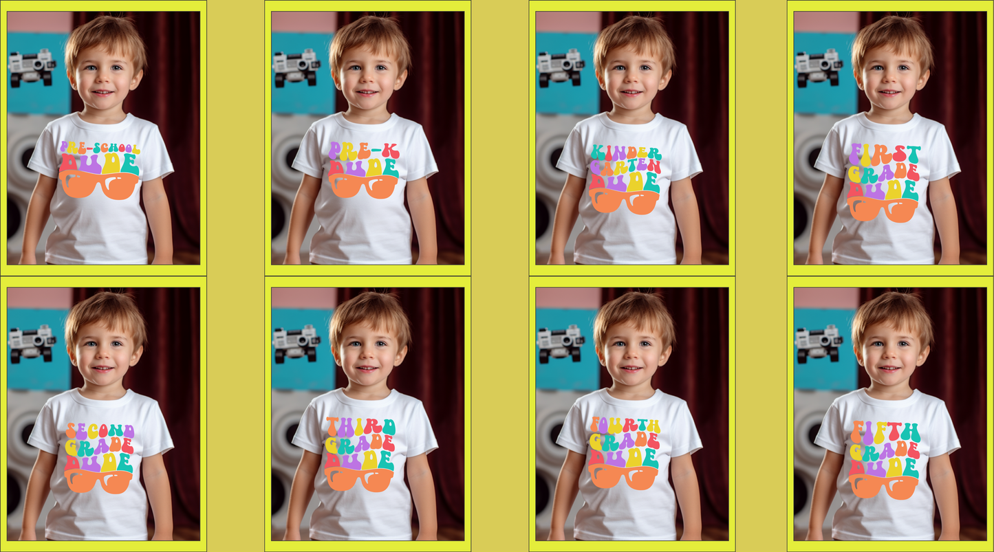 Grade Related Dude Back to School