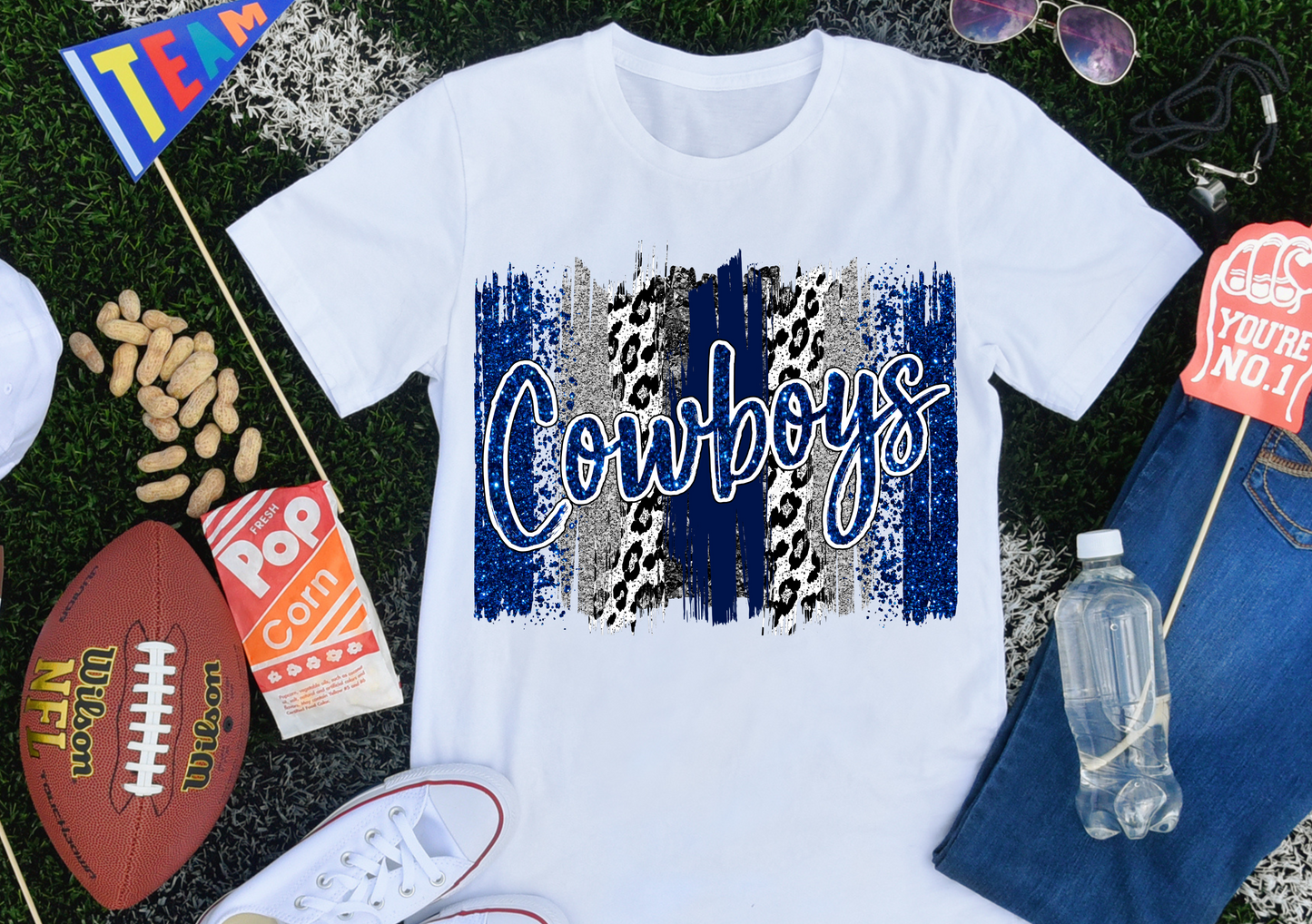 Cowboys Brushstrokes