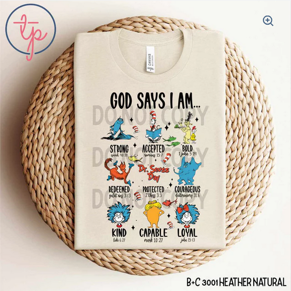 God Says I Am (Dr Seuss)