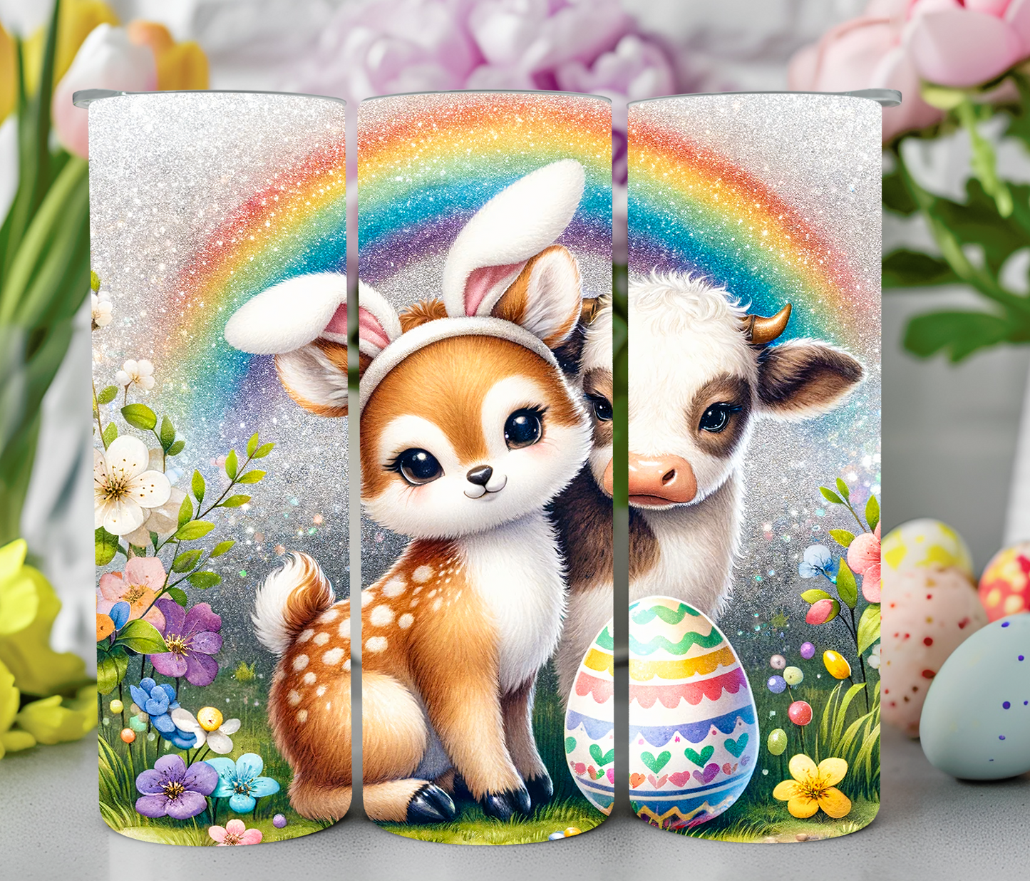 A Collection of A Variety of Easter Themed Tumblers
