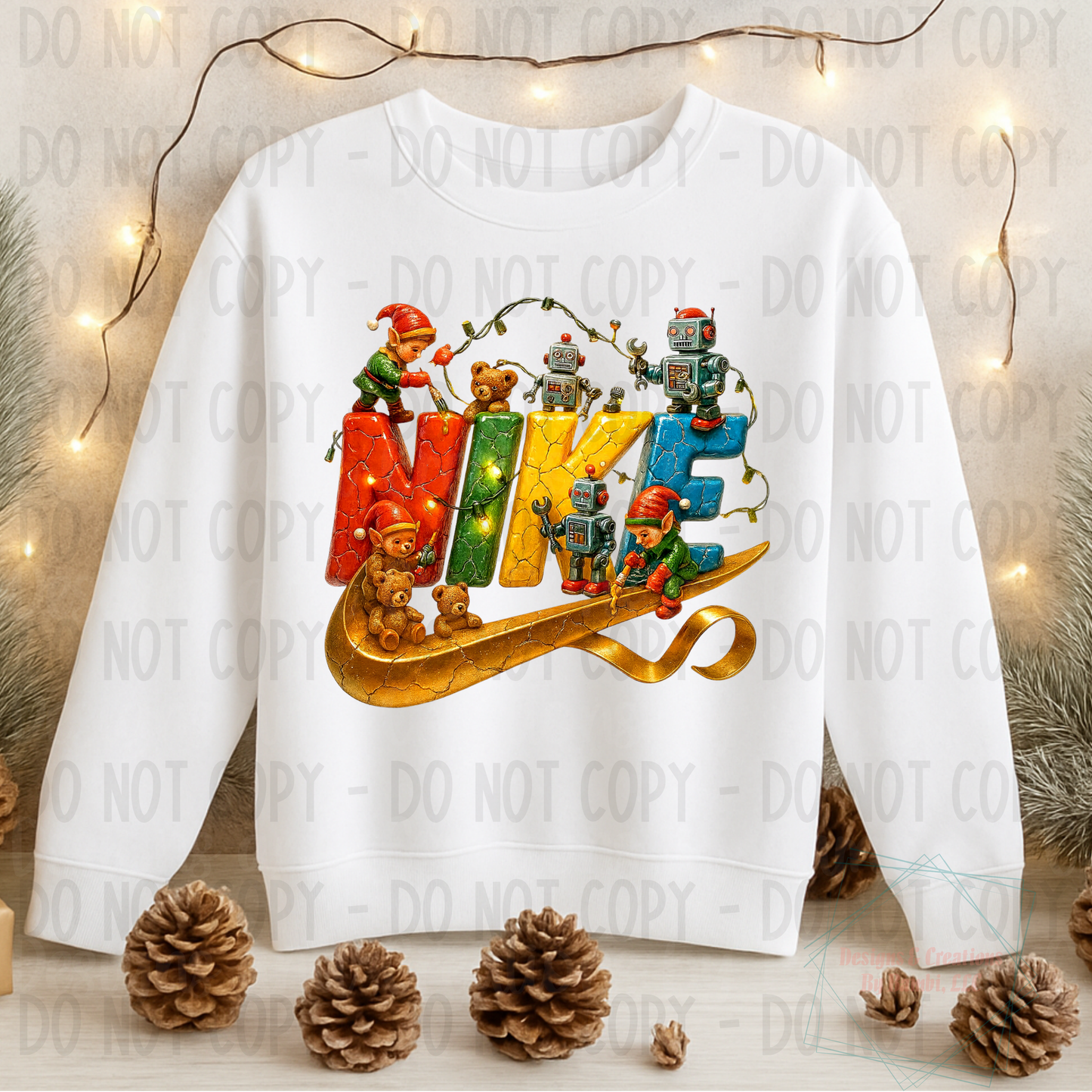 Elves and Friends Swoosh