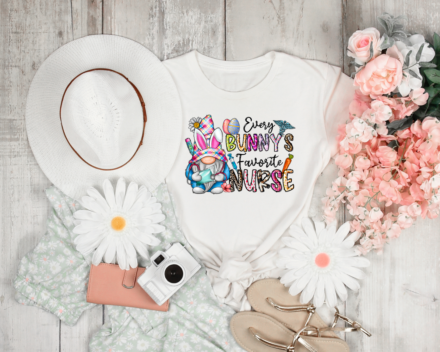 Every Bunny's Favorite Nurse with Gnome