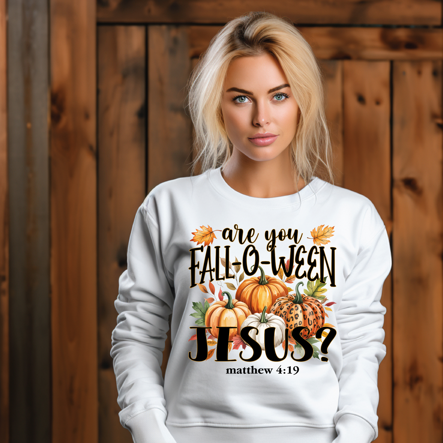 Fall- O- Ween Jesus Pumpkins Fall