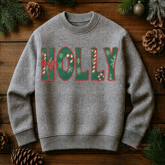 Faux Embroidery Felt Christmas Collection