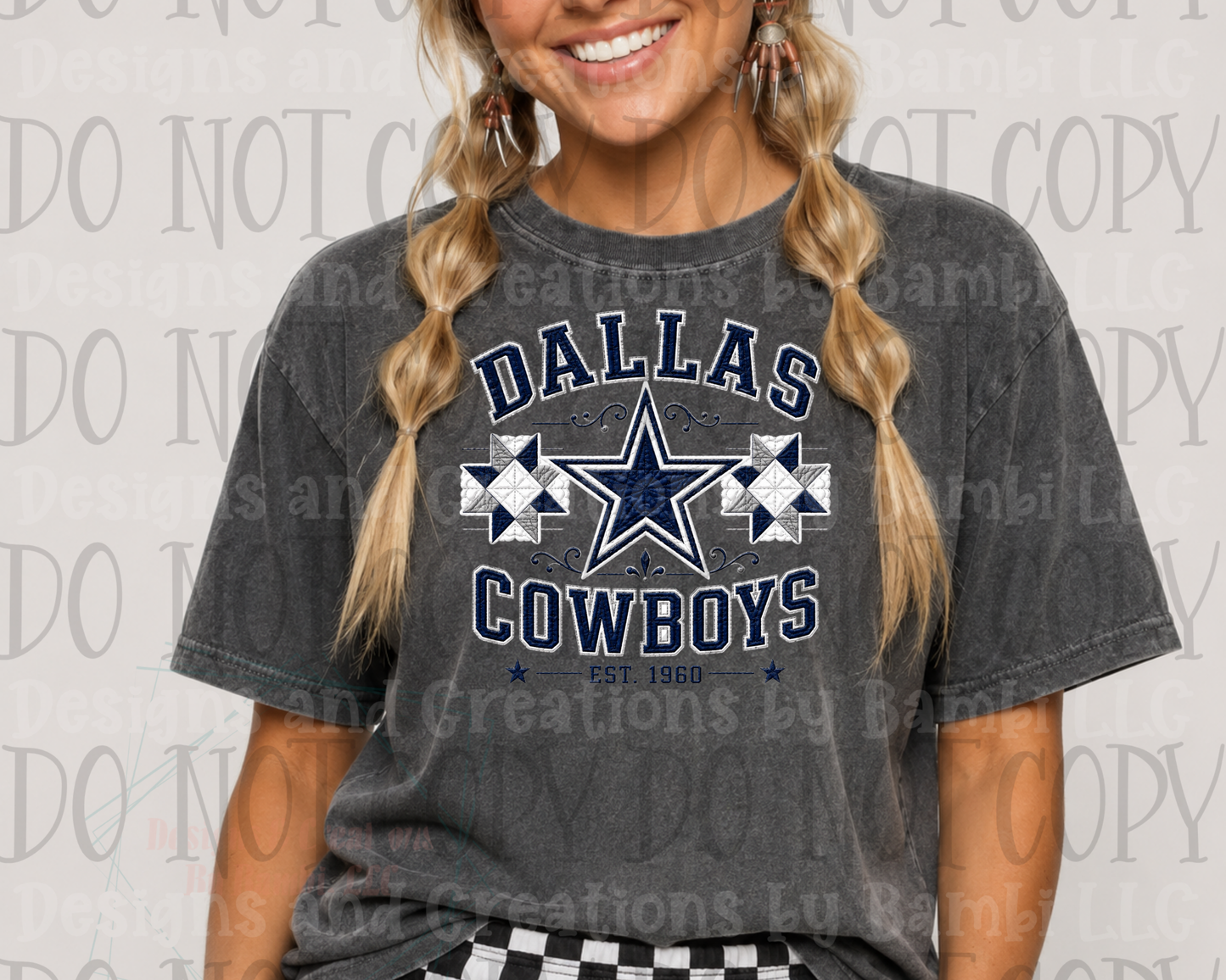 Faux Embroidery/Quilt Dallas